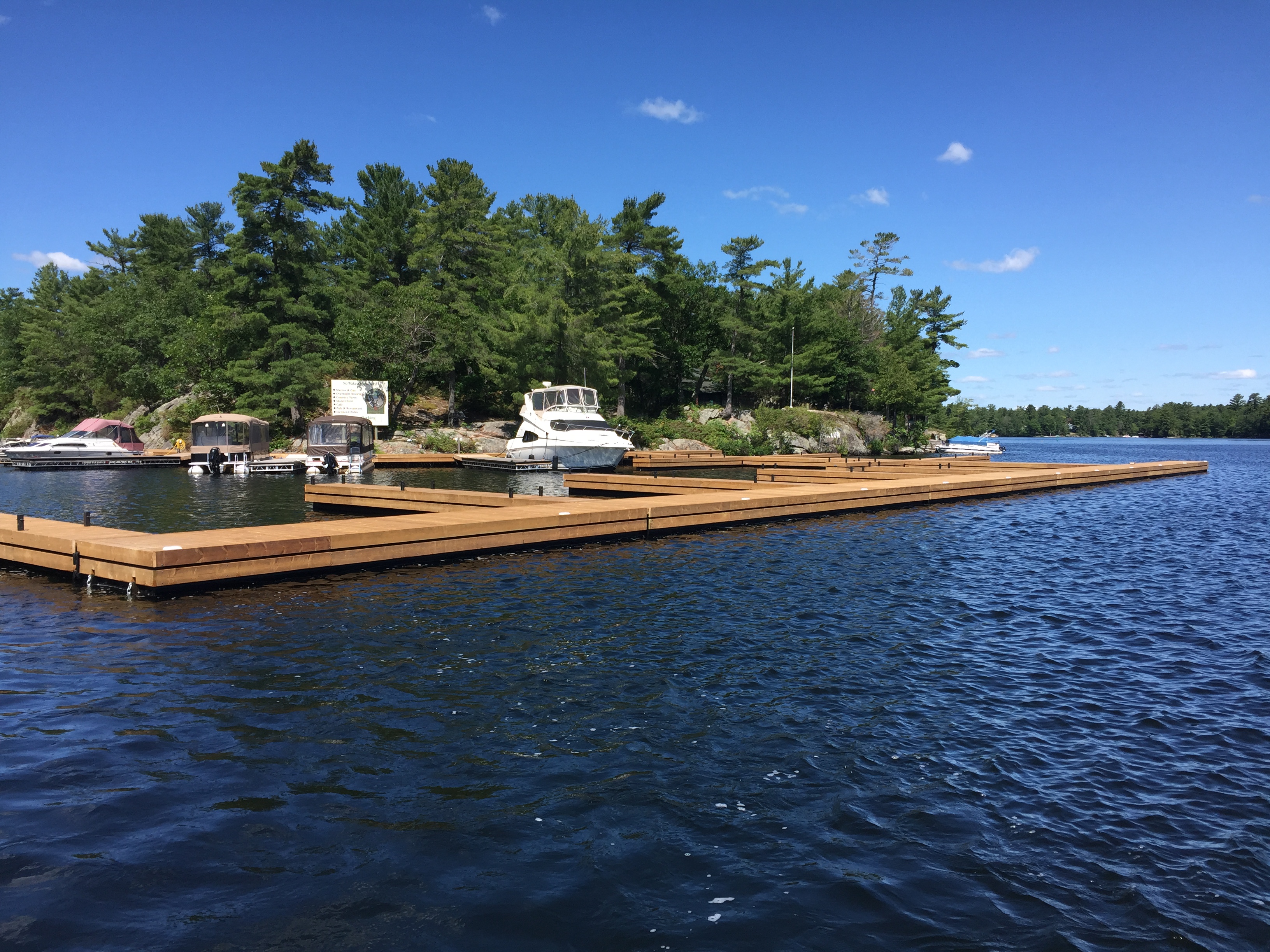R & J Machine CustomBuilt Docks in Peterborough's Cottage Country
