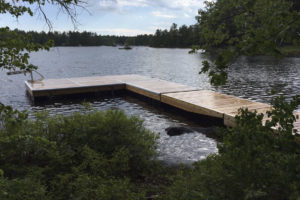 Tapered Ramp to Floating Dock