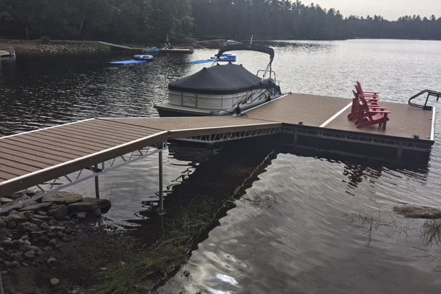 Aluminum Floating Dock Tapered Ramp
