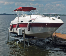 6000 lb Cantilever Boat Lift