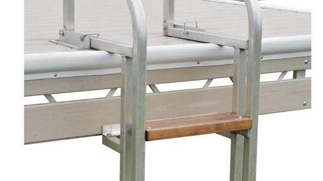 Ladder on dock