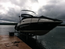 8000lb hydraulic boat lift