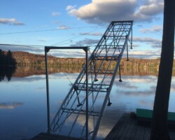 Lift up Dock in Fall