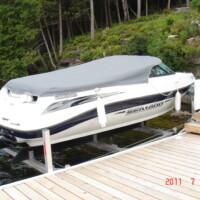 Cantilever Boat Lift for Jet Boat