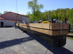 Single Tube Steel Floating Dock