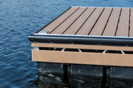 Aluminum Truss Floating Dock with double fascia board