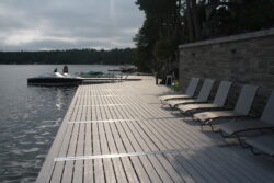 Boathouse, Docks and Lifts- rocky shoreline transformation