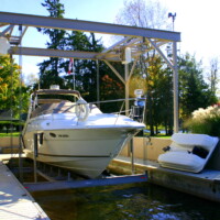 20,000 lb Overhead Wet Slip Lift
