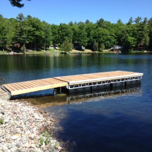 Floating Truss Dock with ramp