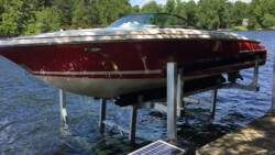 4000lb hydraulic lift chriscraft