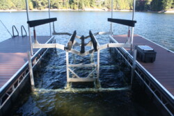 Hydraulic Lift with Full Length Side Guides Hydraulic Lift with Full Length Side Guides