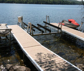 WaveX Pipe Docks & PWC Lifts and Vertical Boat Lift