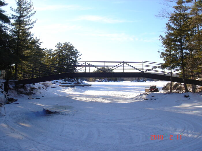 Steel Bridge joining island to main land