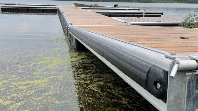 LUX Floating Dock by R&J Machine- side bumper